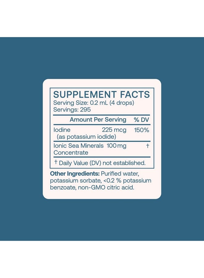 BodyBio - Liquid Iodine for Thyroid Health - High Absorption, Pure, Concentrated Iodine Supplement - 2oz - Image 4