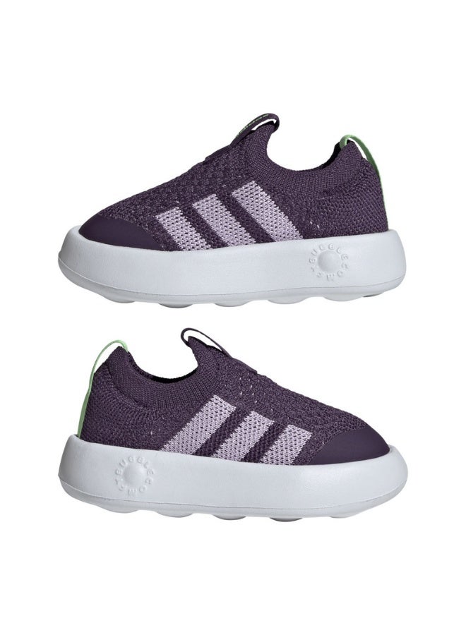 Adidas Bubblecomfy I Purple Sportswear Shoes For Infant 3K  - Image 1