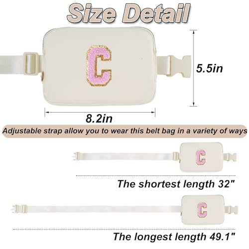 Uygafly Customized Mothers Day Gifts - Customized Gifts for Mom,Birthday Gift for Mom,Mom Gifts From Daughter,Mother in Law Gifts,Mama Gift Idea,Crossbody Bag Belt Bag | Cream,C - Image 5