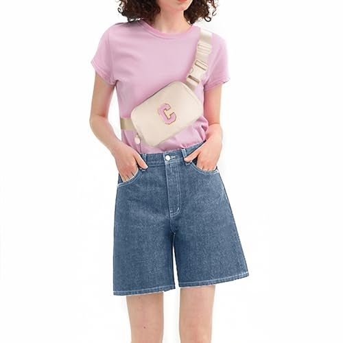 Uygafly Customized Mothers Day Gifts - Customized Gifts for Mom,Birthday Gift for Mom,Mom Gifts From Daughter,Mother in Law Gifts,Mama Gift Idea,Crossbody Bag Belt Bag | Cream,C - Image 2