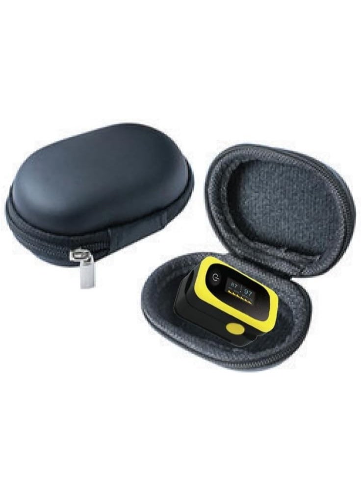 جهاز قياس الأكسجين ونبض القلب من الإصبع – شاشة OLED – تصميم خفيف وسهل الاستخدام - Image 2