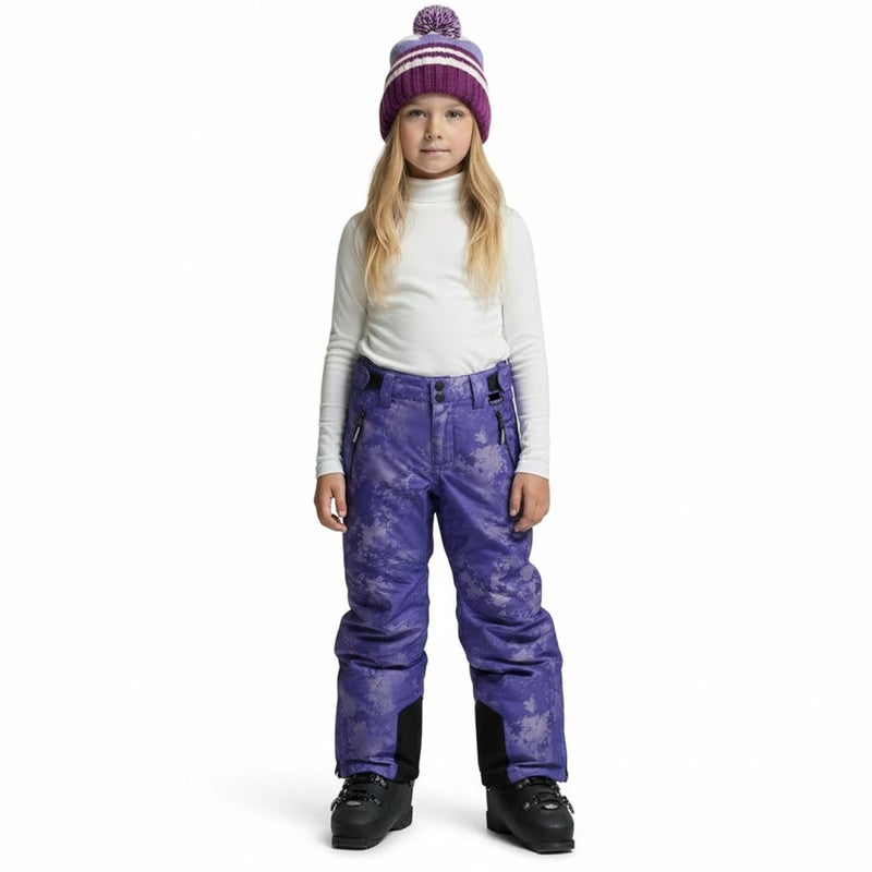 Arctic Quest Insulated Ski and Snow Pants for Boys and Girls, Water Resistant Trousers for Kids - Image 1