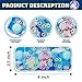 Chalyna 4 Pcs Handheld Water Games Water Ring Toys Colorful Ring Toss Game Without Road Trip Toys 80s 90s Games for Kids Party Favors Bag Fillers PastimeCartoon Style - Image 4