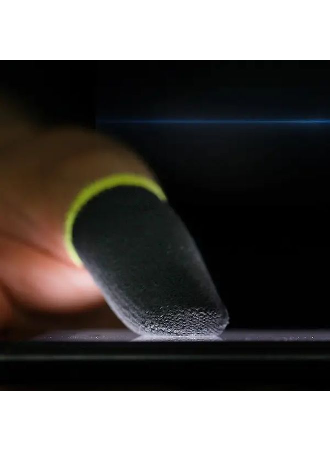 Blue Edge Gaming Finger Sleeves 5 Pieces Non Slip Precision Grip for Smartphones Tablets PC Mobile Console Gamers - Image 5