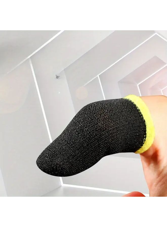 Blue Edge Gaming Finger Sleeves 5 Pieces Non Slip Precision Grip for Smartphones Tablets PC Mobile Console Gamers - Image 3
