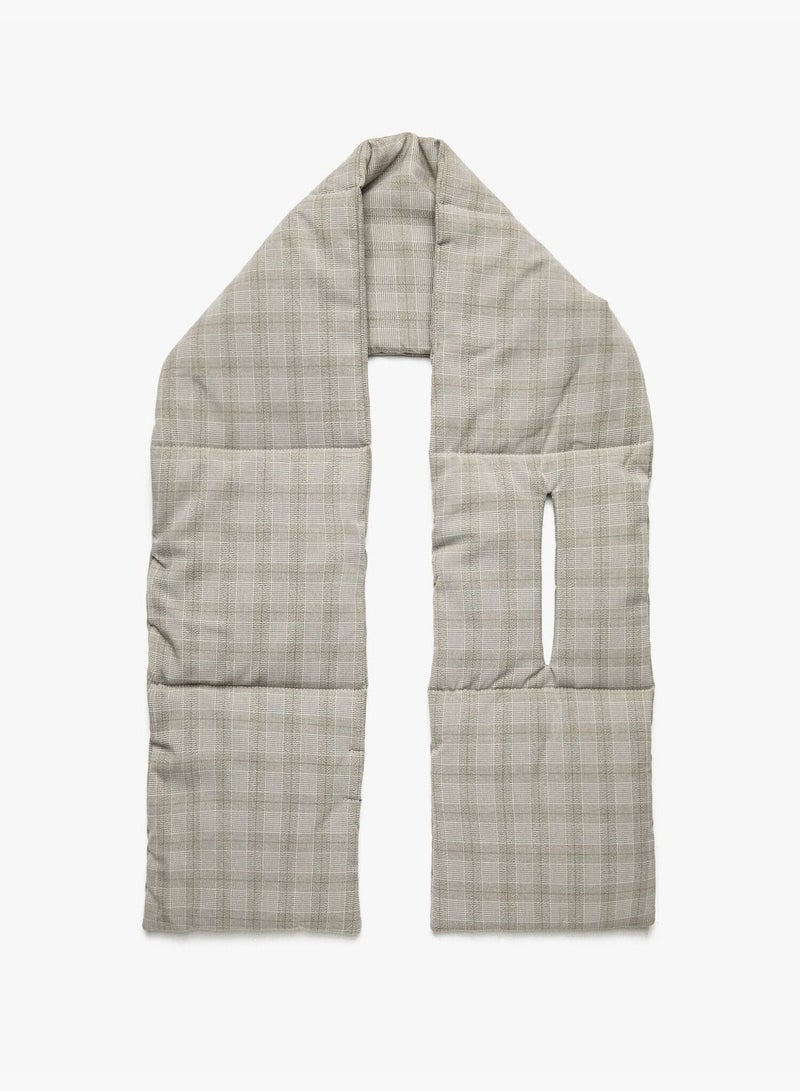 KOTON Patterned Puffer Scarf - Image 1