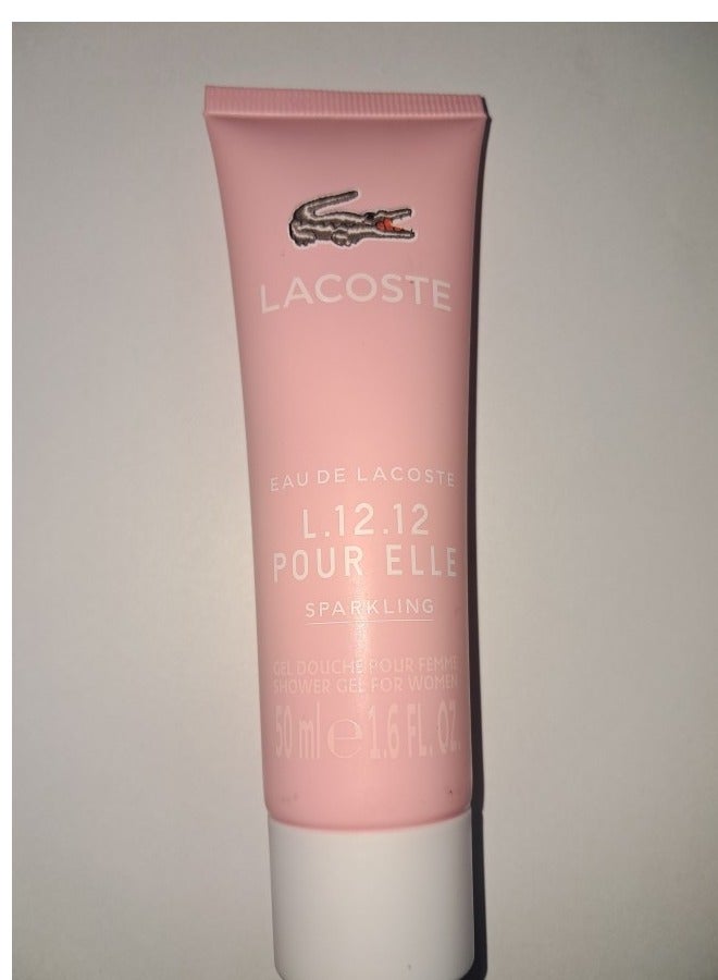 LACOSTE Eau De Lacoste L.12.12 Pour Elle Sparkling Shower Gel 50ml