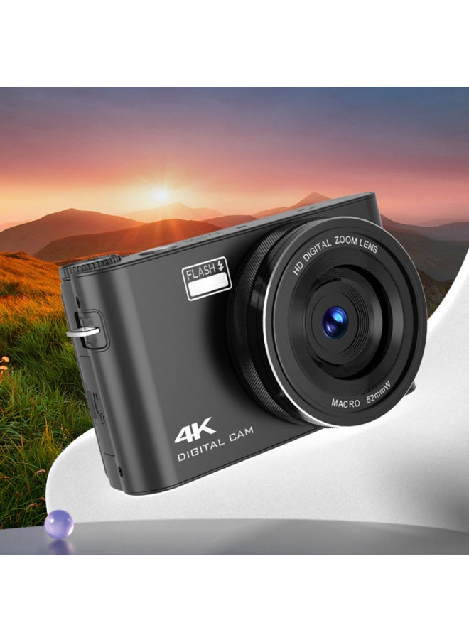 Generic Touch Screen Camera Lens Changer HD Digital Camera Entry-level Lightweight Camera Multimedia Camera-Body Color:wide Angle Lens  - Image 2