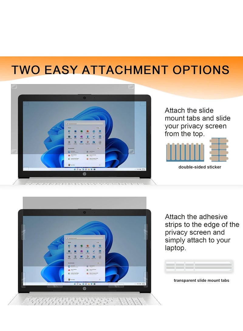 13.3 Inch 16:9 Laptop Privacy Screen Protector Filter Magnetic Installation Bubble-Free Compatible with HP/Dell/Acer/Samsung/Lenovo/Asus/Toshiba - Image 2