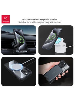 XUNDD Xundd For iPhone 16 Pro Max For  Magnetic Stand Case 360° Rotatable Holder Airbag Shockproof Cover  - Image 4