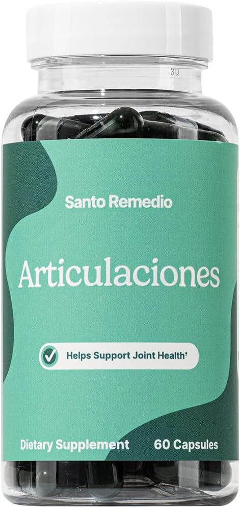 Santo Remedio Articulaciones Joint Health Support Promotes Joint Comfort and Function Contains Clinically Proven Ingredients TamaFlex 30 Servings - Image 1