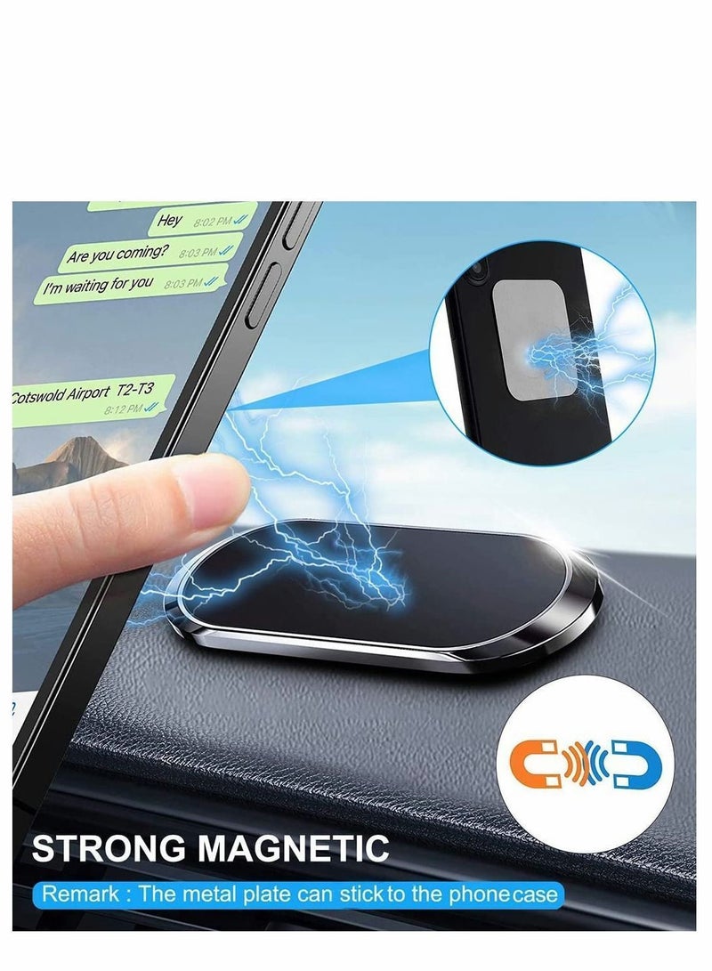 Y&D 3 Pack Magnetic Car Phone Holder Mobile Mount Universal Cell Cradle Bracket with Strong Magnet For iPhone 13 12 for Samsung S22 ultra/S21/N20 360 Degree Stand - Image 2