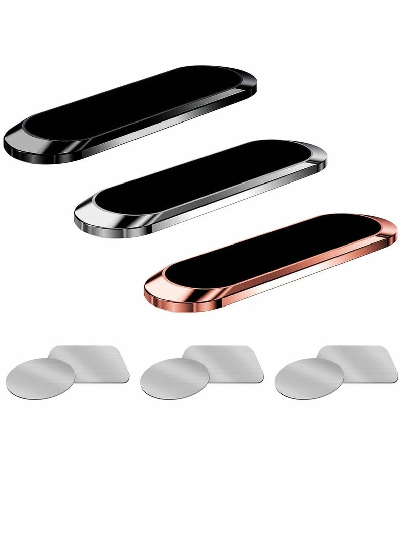 Y&D 3 Pack Magnetic Car Phone Holder Mobile Mount Universal Cell Cradle Bracket with Strong Magnet For iPhone 13 12 for Samsung S22 ultra/S21/N20 360 Degree Stand - Image 1