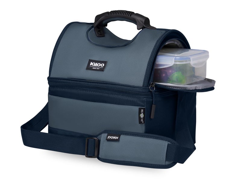 Igloo Blue Evergreen 16 Can Softsided Gripper Bag - Image 4