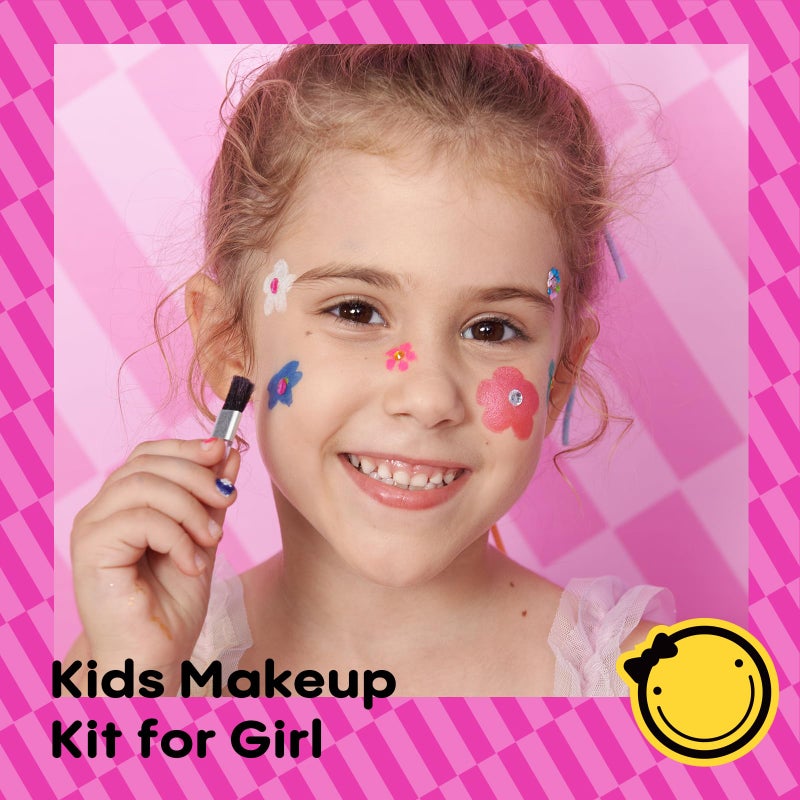 Tomons Kids Makeup Kit for Girl Real Washable Cosmetic Toy Beauty Set, Birthday Toys Gift for 3 4 5 6 7 8 9 10 Year Girls - Image 5