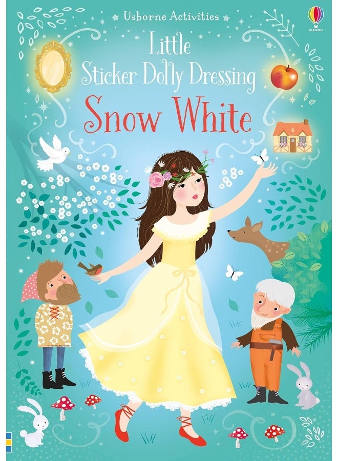Usborne Publishing Ltd Little Sticker Dolly Dressing Snow White  - Image 1