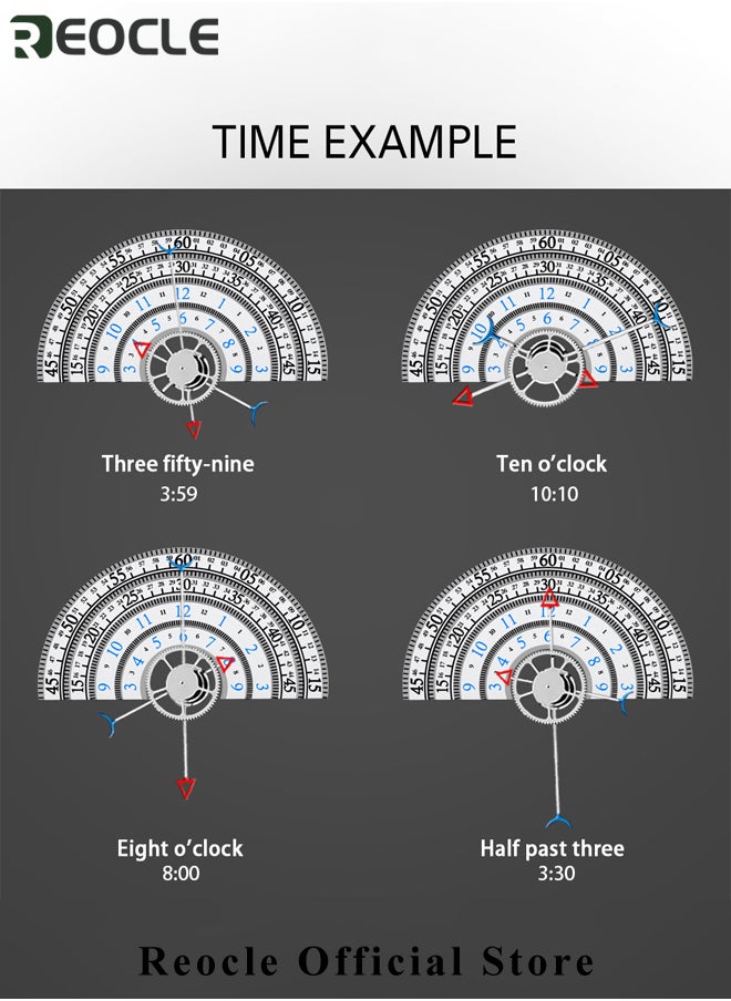 REOCLE - Men's Quartz Watches with Minimalist Trend Astrolabium & Stainless Steel Milanese Strap & Calendar Function & Waterproof Dial Wrist Watch for Men - Image 1