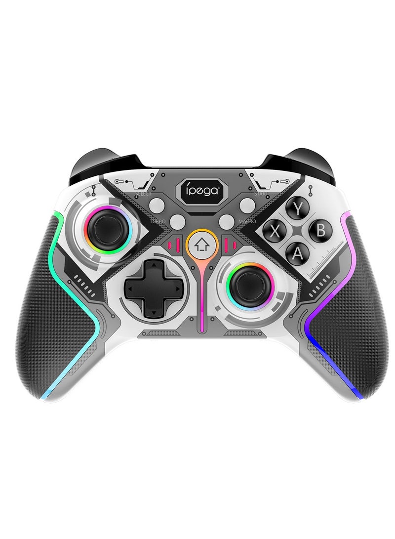 Ipega PG-9666T Game Controller For Switch, PC, Android, iOS Bluetooth Joystick With Vibration Gamepad, Wireless Controller With RGB Lighting - Image 1