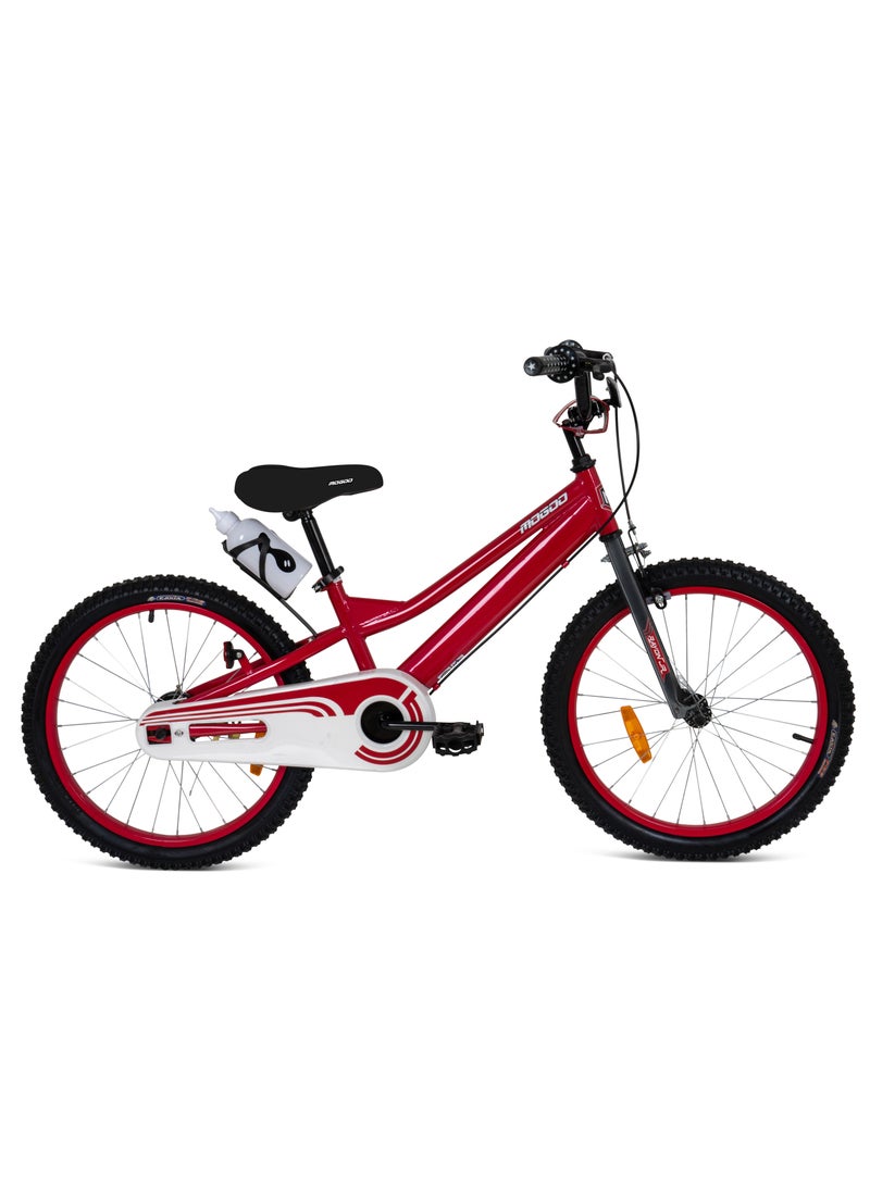 MOGOO Rayon Junior 20-Inch Kids Bike | 20-Inch Wheel Size | Adjustable Seat | 100% Assembled | For Kids | Red - Image 1