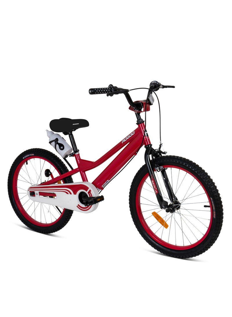 MOGOO Rayon Junior 20-Inch Kids Bike | 20-Inch Wheel Size | Adjustable Seat | 100% Assembled | For Kids | Red - Image 2