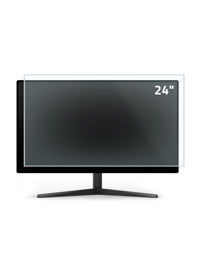 AL DARRA  AL WAQI 24-Inch TV Screen Protector – 16:9 Ratio – Shockproof Shield & High-Quality Screen Guard  - Image 1