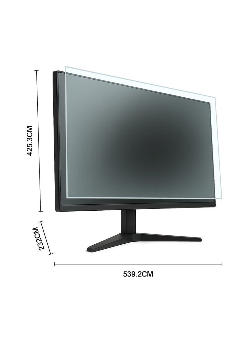 AL DARRA  AL WAQI 24-Inch TV Screen Protector – 16:9 Ratio – Shockproof Shield & High-Quality Screen Guard  - Image 3