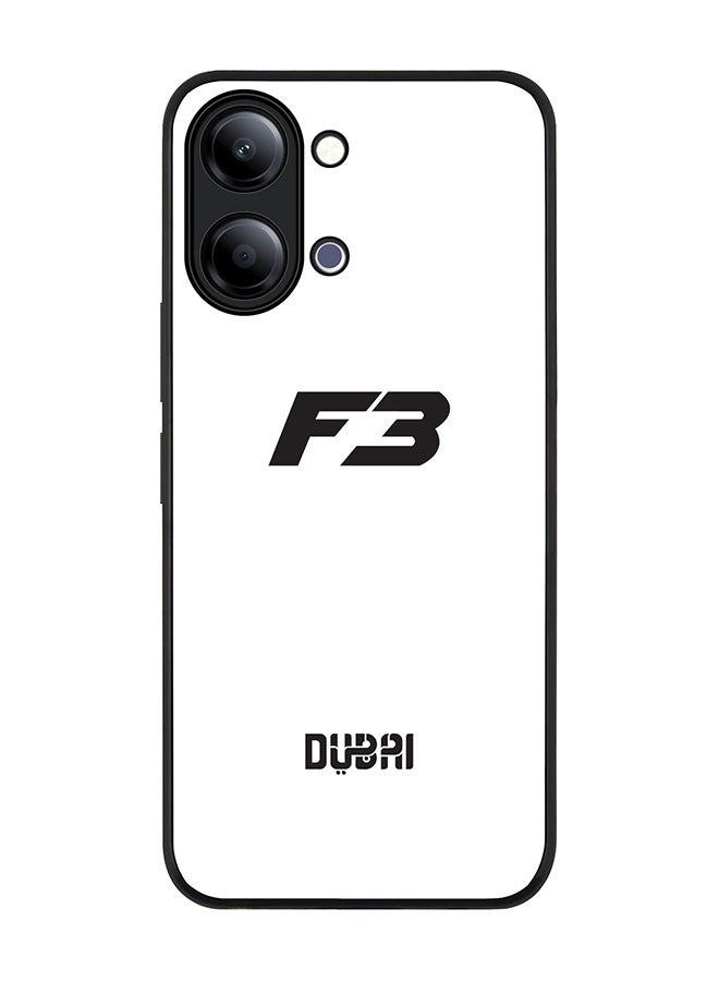 Stylizedd For vivo Y05 4G / Y6t 5G Case,Slim fit Camera Protection, Shockproof Thin Phone cover  -  Faz3 Dubai White - Image 1