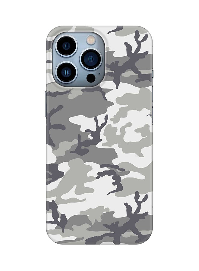 Case for Apple iPhone 14 Pro Slim Snap Classic Series Mobile Cover Hard PC Shield Matte Finish Print - Artic Camo