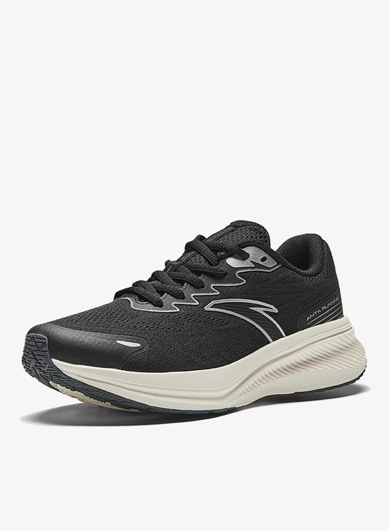 انتا أحذية جري كومفورت رن سوداء - Image 2