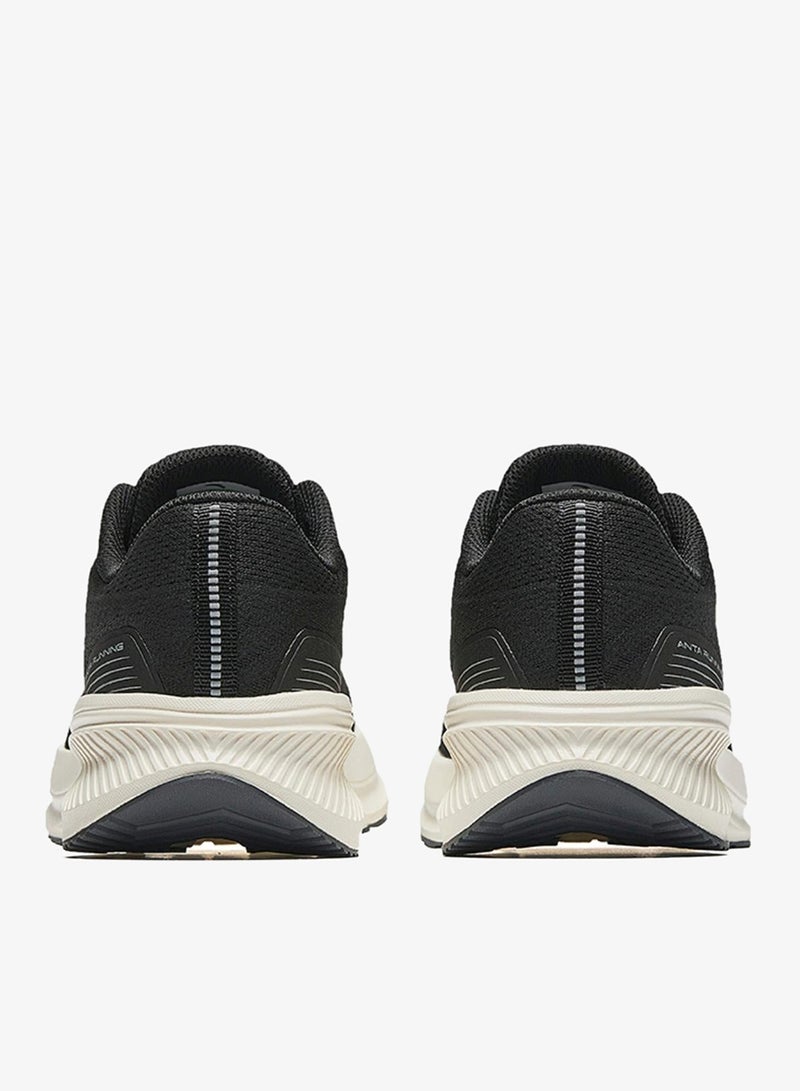 انتا أحذية جري كومفورت رن سوداء - Image 5