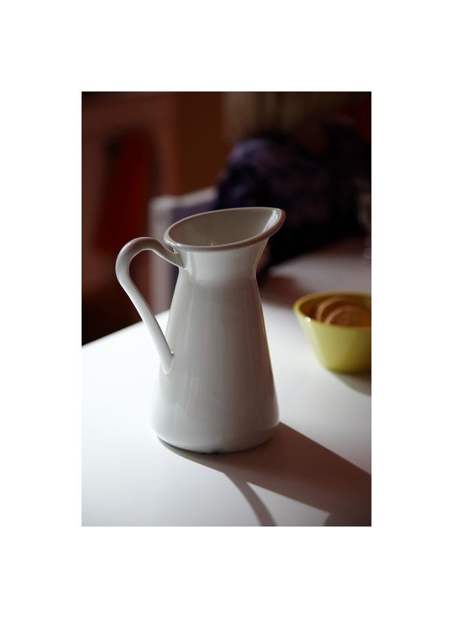 جرين تايجر مزهرية/إبريق، أبيض، 16 سم - Image 5