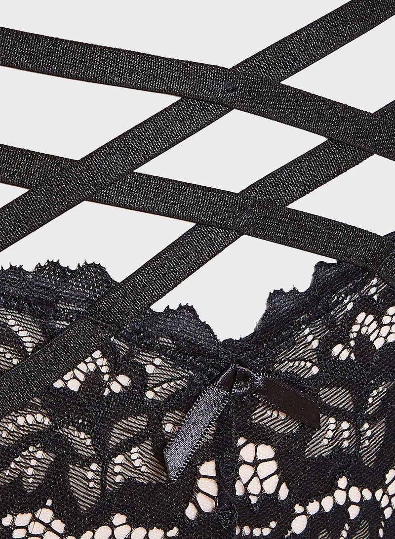 Ann Summers Timeless Affair High Leg Brazilian Brief