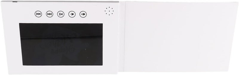 Keenso Video Greeting Card, LCD Color Screen with Builtin Speaker, 720P HD Display for Weddings and Corporate Promotions (7inch) - Image 2
