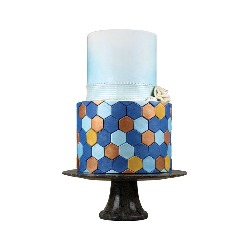 PME Geometric Multicutter for Cake Design Hexagon  Small  Medium & Large Size  Set of 3 - Image 4