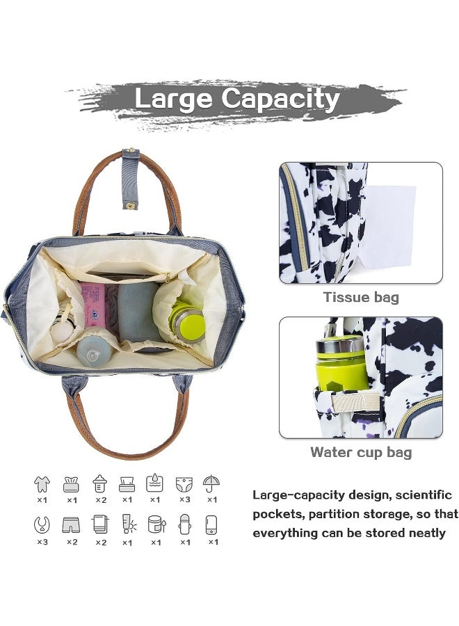 LIMHOO Diaper Bag Backpack, Waterproof Baby Care Bag, Women Travel Baby Nappy Changing Bag - Image 5