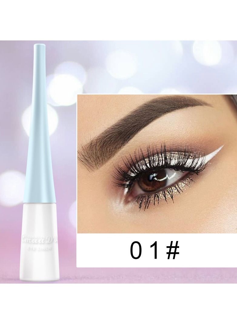 CmaaDu Colored Liquid Pencil Liquid Eyeliner Matte  - Image 1