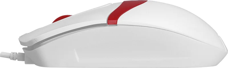 Everest SM-220 USB 1200DPI 3D Optical Wired Mouse White-Red