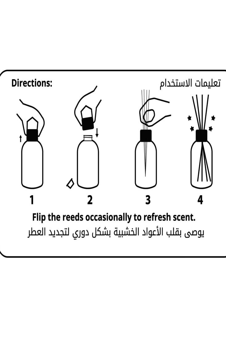 Gulf Orchid Air freshener with wooden sticks, lavender scent, 110 ml - Image 3