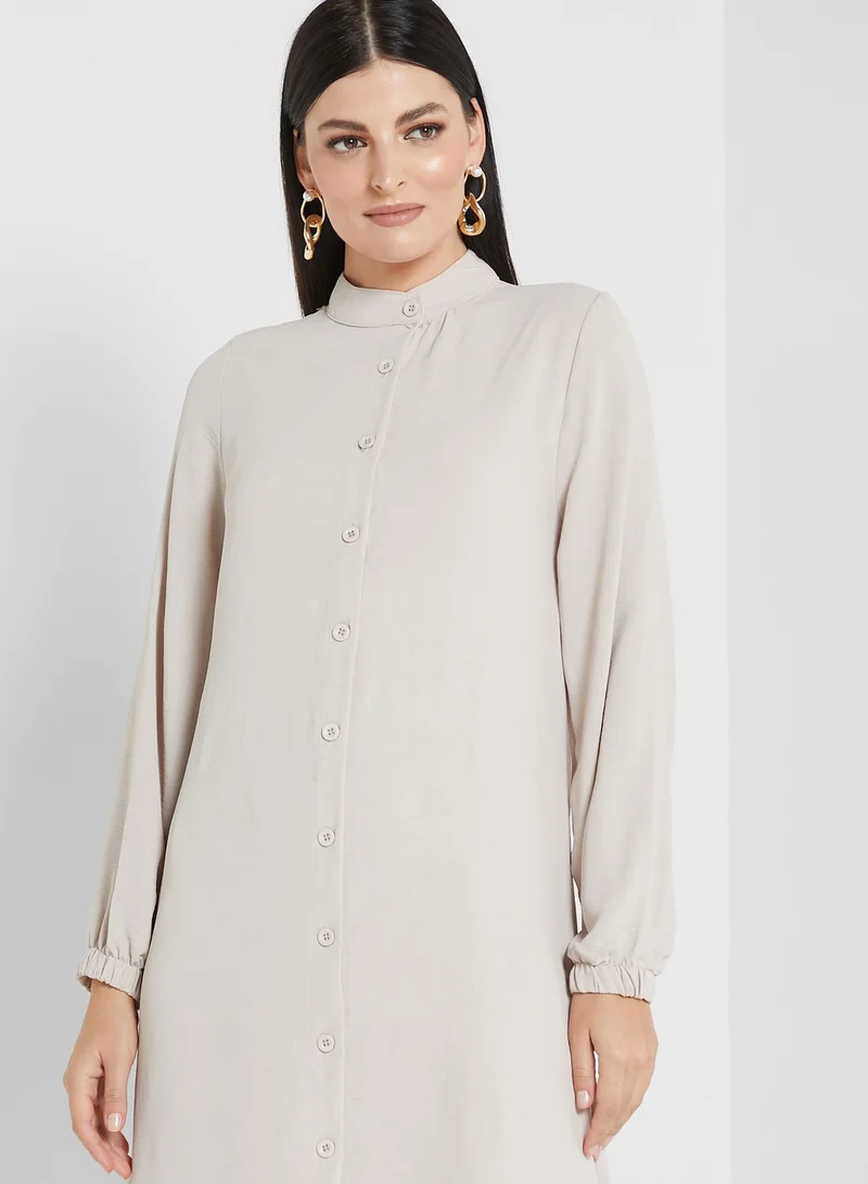 Khizana Solid Wide Legged Pants Set