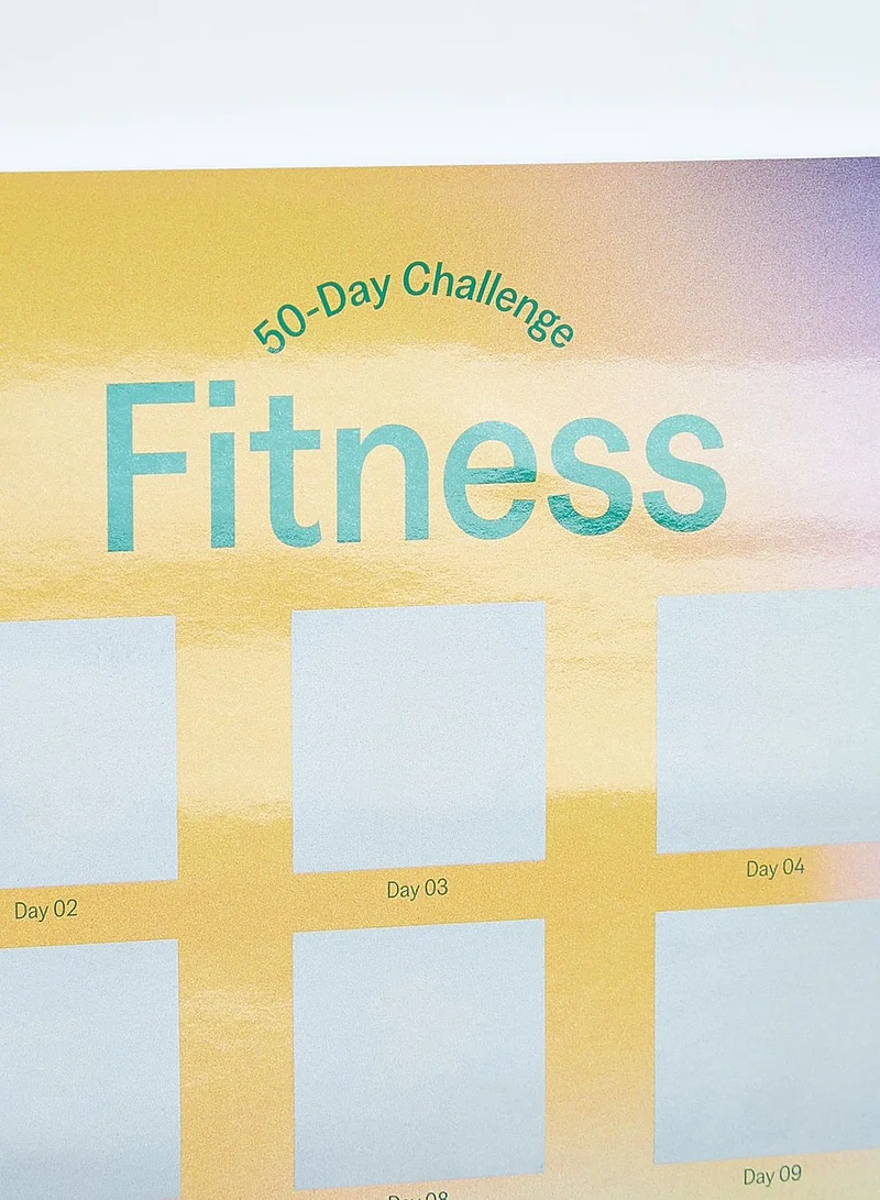 Another Me Poster, 50 Day Challenge, Fitness, English