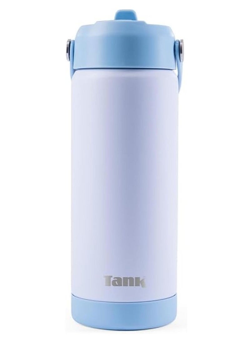 Tank Move, 550ml, Stainless Steel Bottle, BPA free, insulated, Leakproof - Sky Blue - Image 1