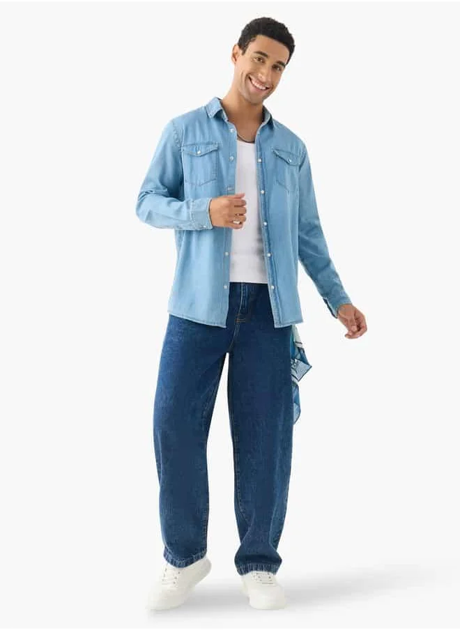 Lee Cooper Classic Denim Shirt