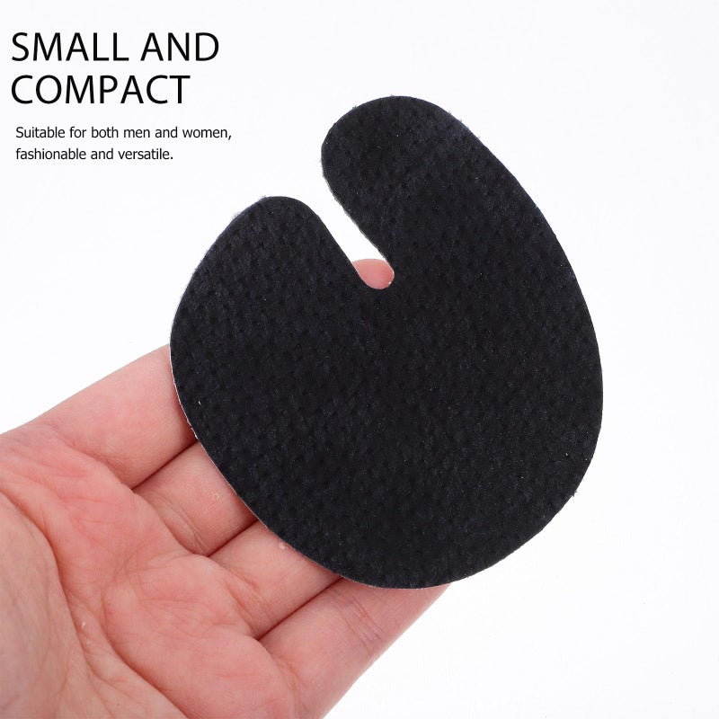 Self Adhesive Toe Protectors 2 Pairs Non Slip Forefoot Pads Cushions For Sandals Black - Image 5