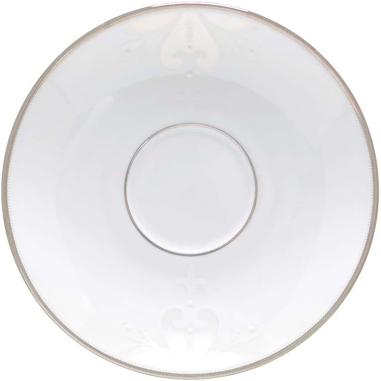 Lenox Saucer Opal Innocence Scroll White