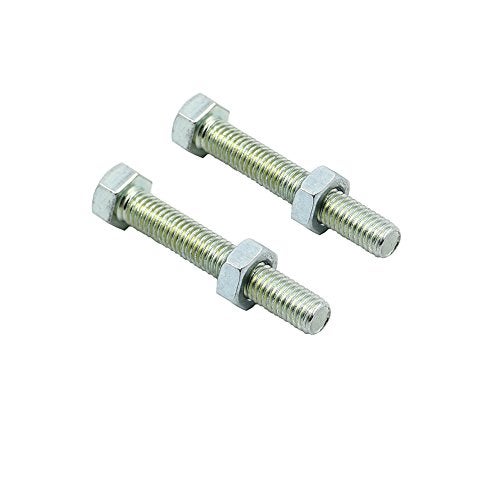 Alpha Rider 2 pcs 1 pair Chain Adjuster Bolts for Honda CR, CRF-R, CRF-X/for Kawasaki KX KLX KX-F/for Suzuki RM RMZ/for Yamaha YZ YZ-F Dirtbikes - Image 1