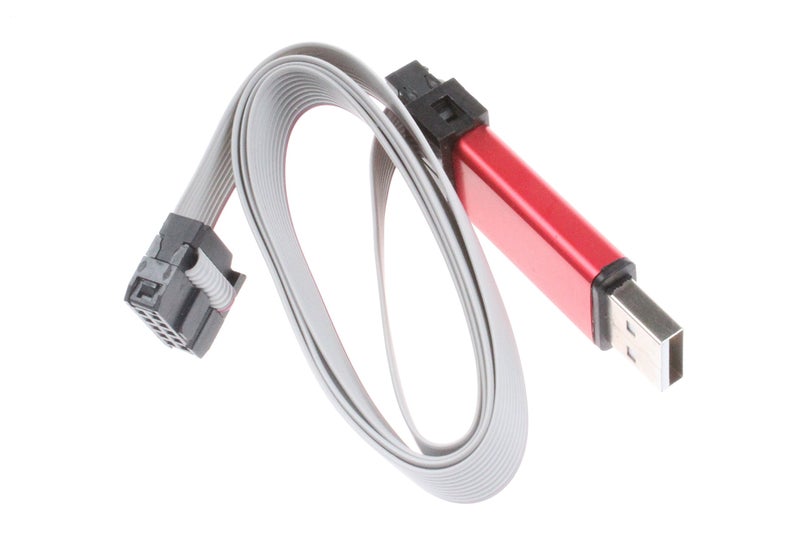 NOYITO USB ASP ISP AVR Programmer Downloader for ATMEL Proccessors Drive-Free Over-Current Protection Red & Blue bi-Color Indicator with Aluminum Shell - Image 2