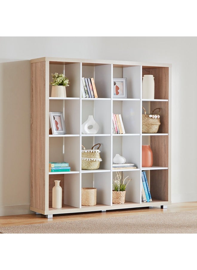 Alford Patara 16-Cube Divider Bookcase 144 x 150.5 x 35 cm 