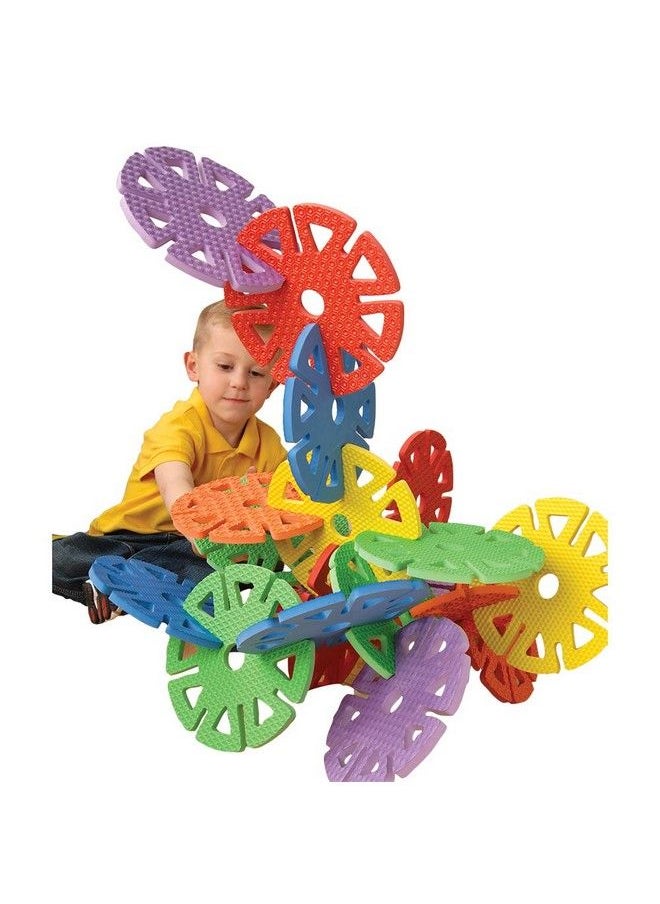 Constructive Playthings Multinotched Plastic Builders Set Of 24  - Image 2