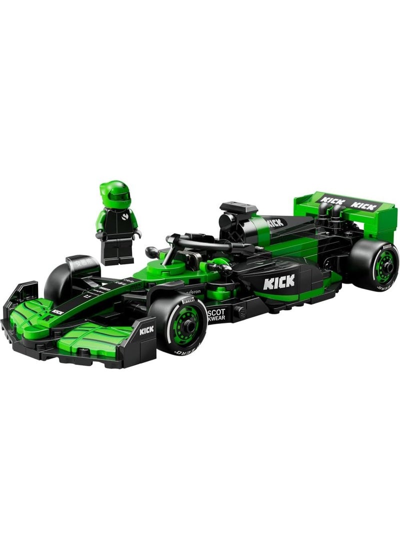 LEGO LEGO KICK Sauber F1 Team C44 Race Car Building Toy Set 77247  - Image 2