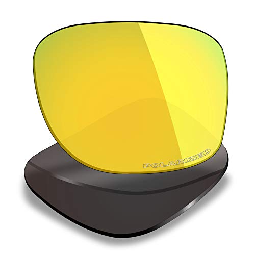Mryok+ Polarized Replacement Lenses Compatible with Ray-Ban Meta Wayfarer RW4006 50mm - 24K Gold - Image 1